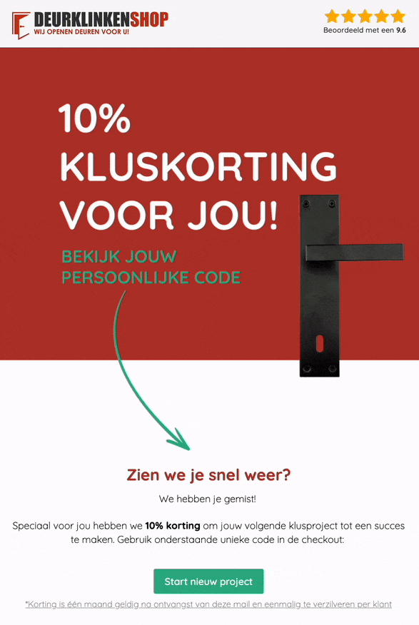 Deurklinkenshop-Winback-of-reactivatie log Heroes Only - Het verschil tussen een winback en reactivatie campagne