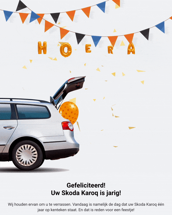 Das Import - autoverjaardag Blog Heroes Only - dynamische content inzetten voor e-mailmarketing